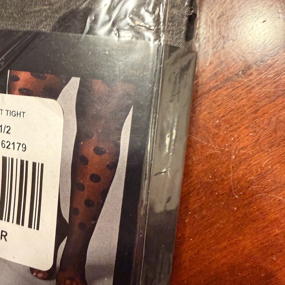 Torrid Black Polka Dot Tights